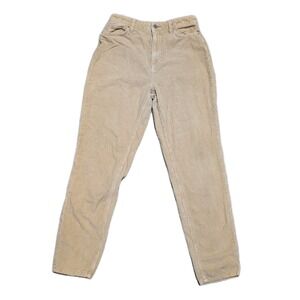 BDG Urban Outfitters Women's Size 28 Peach Corduroy High Rise Mom Jeans
